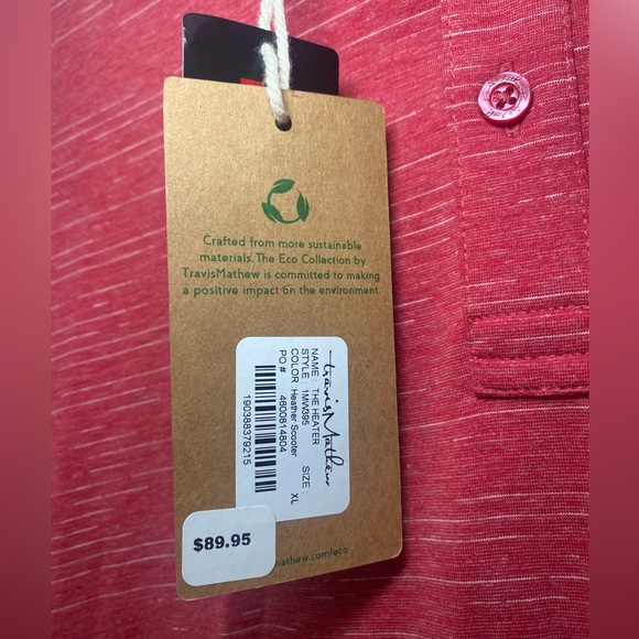 Travis Matthew - The Heather - style 1MW395 - Relaxed Collared Men’s Shirt - Picture 3 of 7